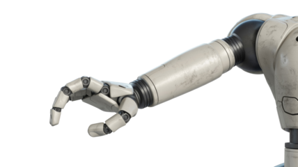 Robot Arm with Transparent Background