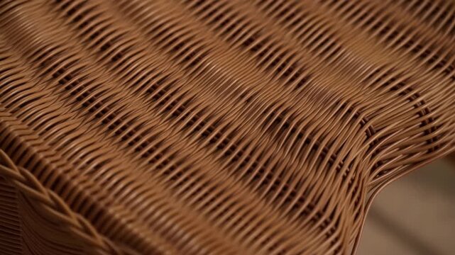 Customdesigned Wicker Lounge Chair Emphasizing Bohemian Elegance And Craftsmanship Artistry