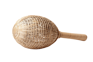 Modern jai alai cesta isolated on transparent background