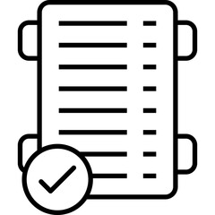 Reporting Icon Vector Element