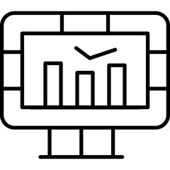 Analysis Icon Vector Element