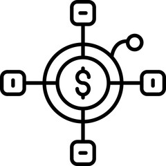 Digitalization Icon Vector Element