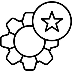 Customer Engagement Icon Vector Element