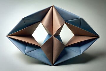 Paper Peace Symbol Representing Simplicity and Calm