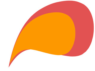 vector illustration of an orange