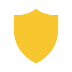 Yellow Shield Icon
