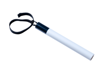 Training relay baton isolated on transparent background