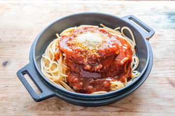 イタリアンパスタ　Typical Italian dish pasta (spaghetti)