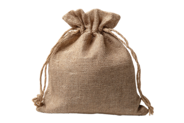 Durable sack race bag isolated on transparent background