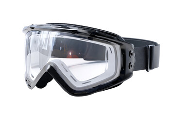 Snow sports ski goggle isolated on transparent background