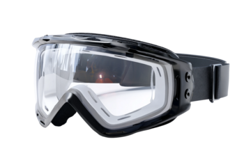 Snow sports ski goggle isolated on transparent background
