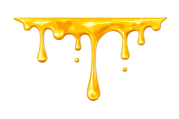 Fototapeta premium Golden Honey Dripping