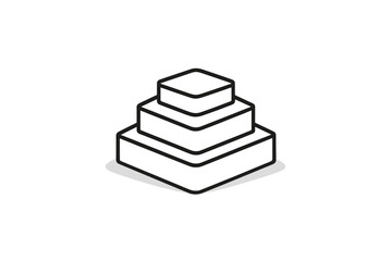 Tiered Podium with Soft Lighting