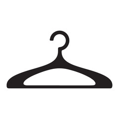 Hanger icon on white background
