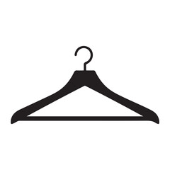 Hanger icon on white background