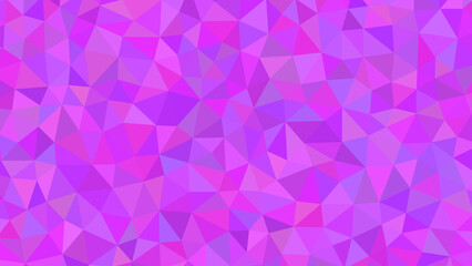 Obraz premium Abstract geometric background with vibrant shades of pink and purple triangles
