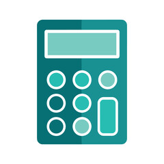 Calculator Icon Vector Illustration