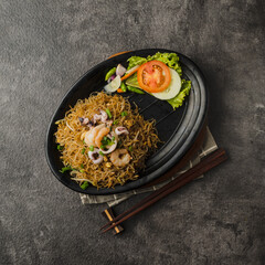 Asian Noodle Dish with Vegetables.