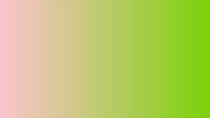 Obraz premium A vibrant gradient background transitioning from soft pink to lively green hues