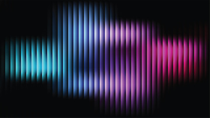 Obraz premium Sound wave graphic with colorful gradient bars