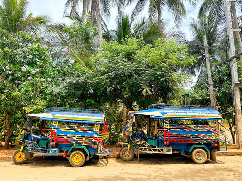 Tut Tuks in Luang Prabang, Laos
