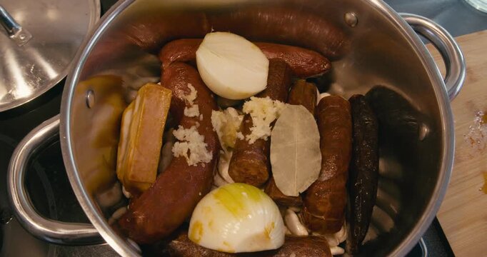 Fabada asturiana homemade comfort food