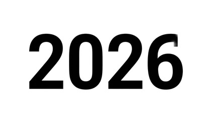 Countdown Number 20 in Black and White with White Background