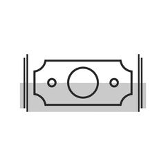 Obraz premium Money Icon Vector Illustration