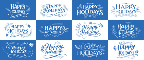 A set of vibrant valentine s day greeting card templates featuring hearts and text on transparent background. © Ms