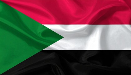 Fototapeta premium flag of Sudan