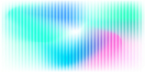 Abstract background with colorful blue, pink, and green mesh gradients and vertical stripe pattern for modern web design, landing page wallpaper, and digital creative presentation