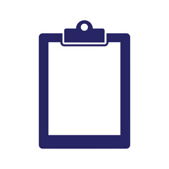 Clipboard Icon Vector Illustration