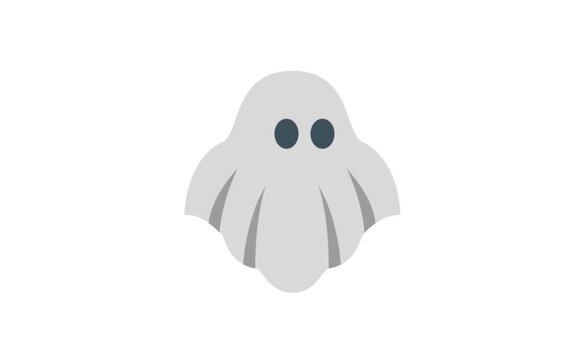 Animated ghost icon, perfect for Halloween, spooky themes, or digital content. Use this looping graphic for presentations, apps, web design, or holiday projects.