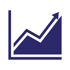 Growth Chart Vector Icon