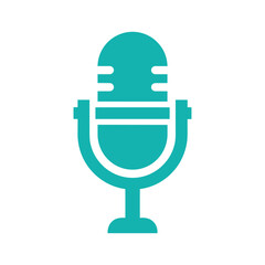 Microphone Icon Vector Illustration