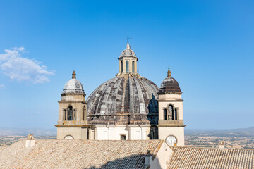 the Cathedral (Duomo di Santa Margherita) in Montefiascone, province of Viterbo, Lazio, Italy