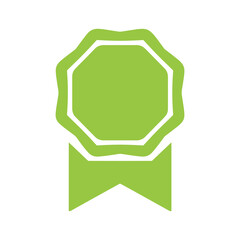 Green Badge Icon