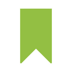 Green Bookmark Icon