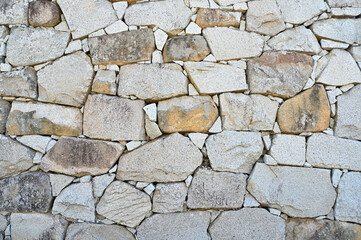 赤穂城　三之丸の石垣