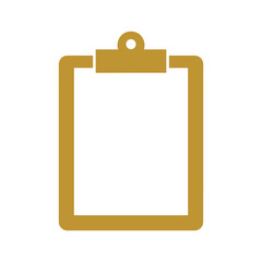 Clipboard Icon Illustration