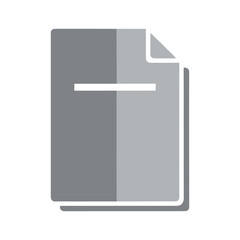 Grey Document Icon