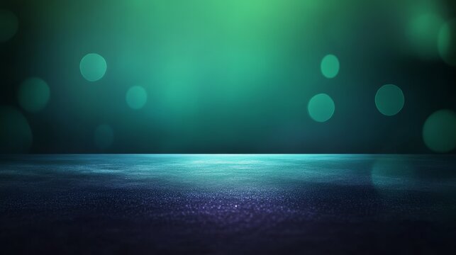 Deep emerald green background with gentle blur effect creating serene abstract textured canvas. - Powered by Adobe
