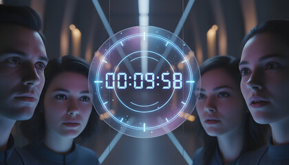 Future Countdown: Focused Group Anticipates Digital Timer in a High-Tech Environment