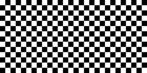 black and white background. Black and white checkerboard square pattern.