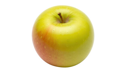Isolated green apple, a healthy food snack with a vibrant mix of colors and crisp freshness