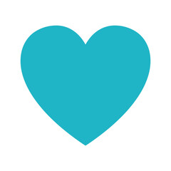 Blue Heart Illustration