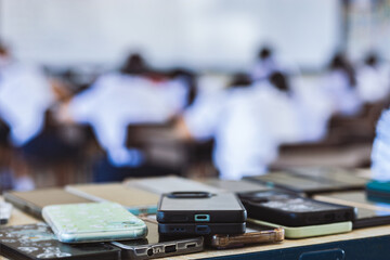 Smartphones will not be allowed in the exam room. Mobile phones must be placed on the desks to...