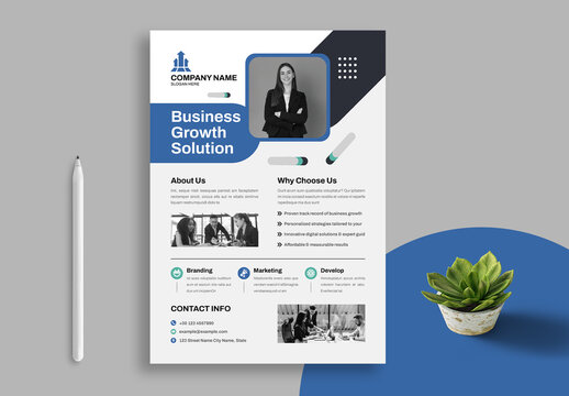 Creative Business Flyer Layout