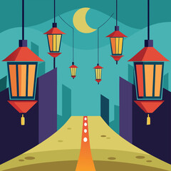 lantern-hanging-street-vector.eps