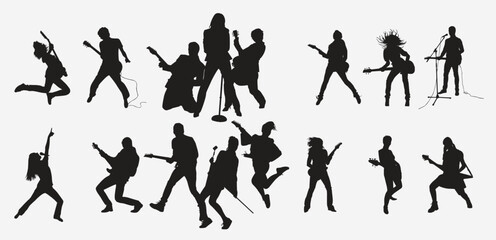 rockstar silhouette set